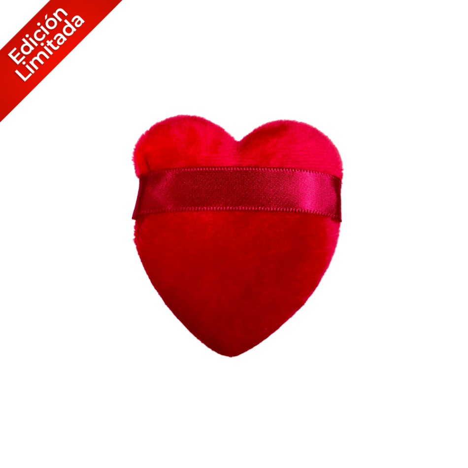 Limited Edition Heart Velvet Sponge